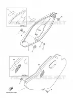 SIDE COVER for Yamaha TTR 2001