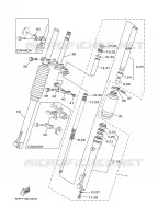FRONT FORK for Yamaha TTR 2001