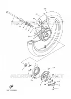 FRONT WHEEL for Yamaha TTR 2001