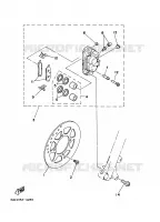 FRONT BRAKE CALIPER for Yamaha TTR 2001