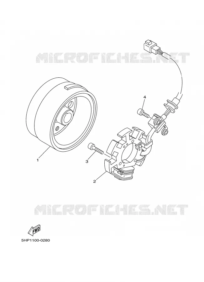 IGNITION Yamaha MOTO 125 2003 TTR  TTR125R