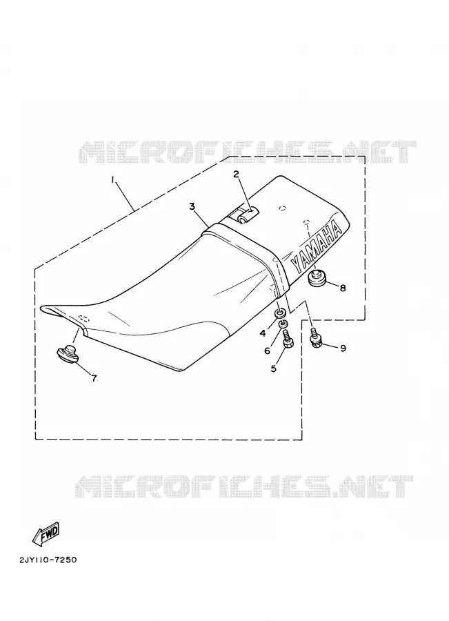 SEAT Yamaha MOTO 125 2000 TW  TW125