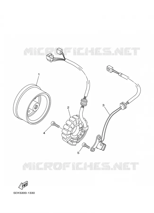IGNITION Yamaha MOTO 125 2001 TW  TW125