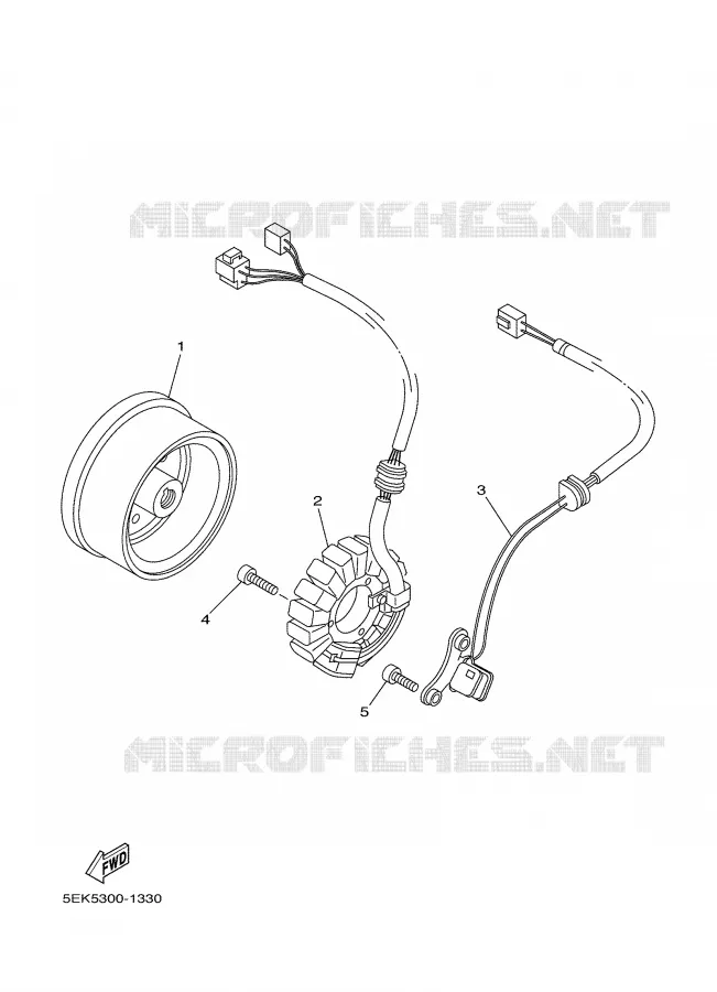 IGNITION Yamaha MOTO 125 2001 TW  TW125