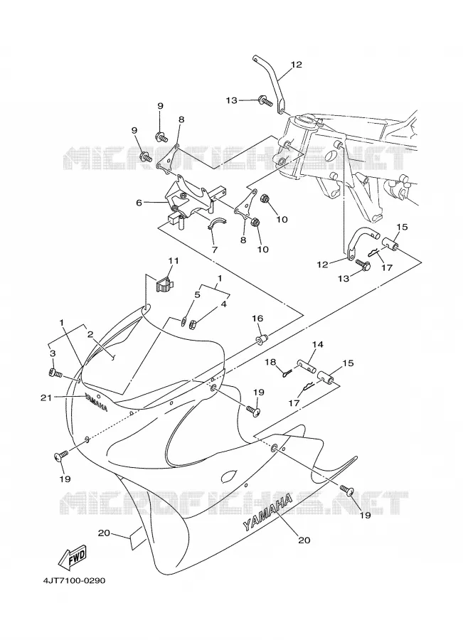 COVER 1 Yamaha MOTO 125 2000 TZ  TZ125