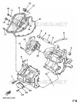 CRANKCASE for Yamaha TZ 1993