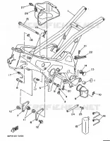 FRAME for Yamaha TZ 1993