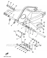 SWINGARM for Yamaha TZ 1993