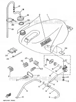 FUEL TANK for Yamaha TZ 1993