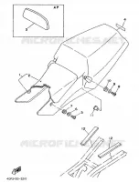 SEAT for Yamaha TZ 1993