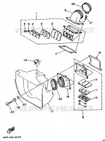 INTAKE for Yamaha TZ 1993