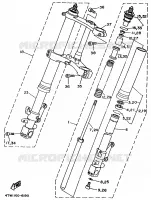 FRONT FORK for Yamaha TZ 1996