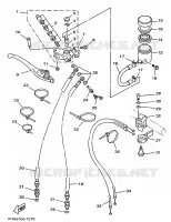 FRONT MASTER CYLINDER for Yamaha TZ 1997