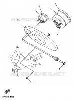 SPEEDOMETER for Yamaha TZ 1997