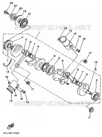 CRANKSHAFT / PISTON for Yamaha TZ 1997
