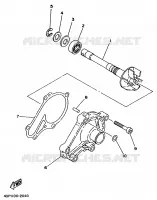 WATERPUMP for Yamaha TZ 1997