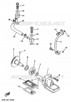 OIL PUMP for Yamaha TZ 1997