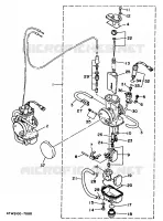 CARBURETOR for Yamaha TZ 1997