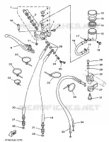 FRONT MASTER CYLINDER for Yamaha TZ 1997