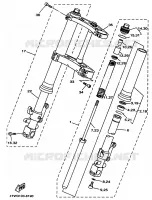 FRONT FORK for Yamaha TZ 1998