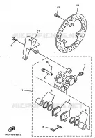 REAR BRAKE CALIPER for Yamaha TZ 1998