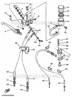 FRONT MASTER CYLINDER for Yamaha TZ 1998