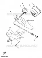 SPEEDOMETER for Yamaha TZ 1998