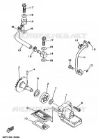 OIL PUMP for Yamaha TZ 1998