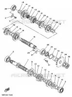 TRANSMISSION for Yamaha TZ 1998