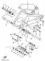 SWINGARM for Yamaha TZ 1998