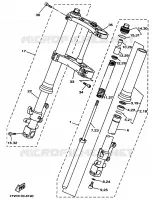 FRONT FORK for Yamaha TZ 1998