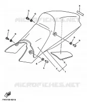 SEAT for Yamaha TZ 1998