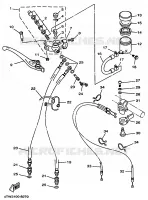 FRONT MASTER CYLINDER for Yamaha TZ 1998