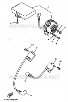 IGNITION for Yamaha TZ 1998