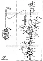 CARBURETOR for Yamaha TZ 1998