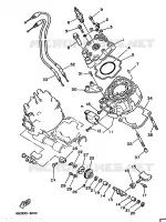 CYLINDER HEAD  for Yamaha TZ 1986
