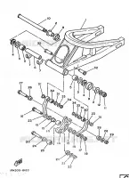 SWINGARM for Yamaha TZ 1986