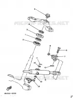 STEERING for Yamaha TZ 1986
