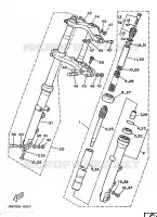 FRONT FORK for Yamaha TZ 1986