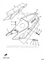 SEAT for Yamaha TZ 1986