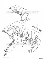 WATERPUMP for Yamaha TZ 1986