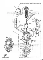 CARBURETOR for Yamaha TZ 1986