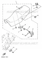 SEAT for Yamaha TZR 1989