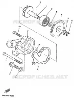 WATERPUMP for Yamaha TZR 1989