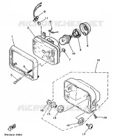 HEADLIGHT for Yamaha TZR 1989