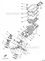 INTAKE for Yamaha TZR 1989