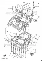 CRANKCASE for Yamaha TZR 1989
