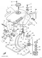 FUEL TANK for Yamaha TZR 1989