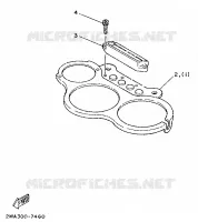 ALTERNATIVE METER for Yamaha TZR 1989