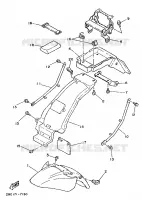 FENDER for Yamaha TZR 1989